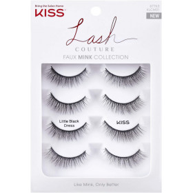 KISS Lash Couture Multipack Faux Mink Little Black Dress  KISS Lash Couture Multipack Faux Mink Little Black Dress